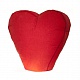 Шар желаний красное сердце (1 шт)(в упаковке)