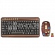 Беспроводной комплект клавиатура + мини-мышь G-CUBE GRKFF-510F
