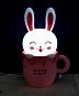 Настольная лампа-ночник «Счастливый кролик»